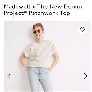 Madewell Patchwork Top